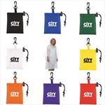 HH7743 Sleeved Poncho In Pouch With Custom Imprint